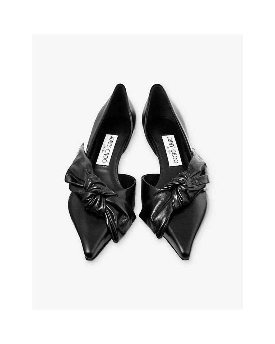 Jimmy Choo Black Issy 50 Leather Pumps