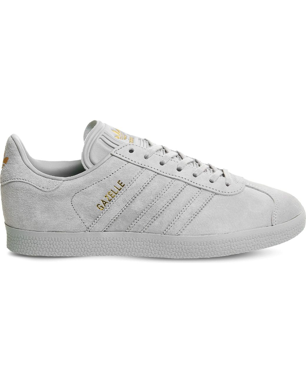adidas Gazelle Low-top Suede Trainers in Grey for Men Lyst UK