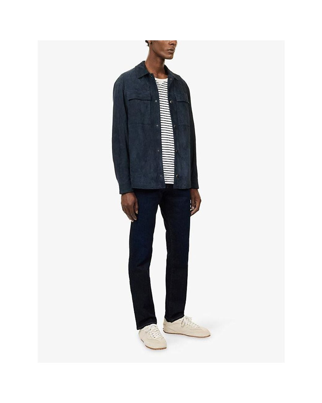 Citizens of Humanity Blue Elijah Straight-Leg Denim Jeans for men