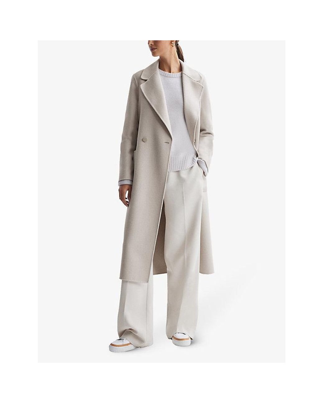 reiss wool blend coat