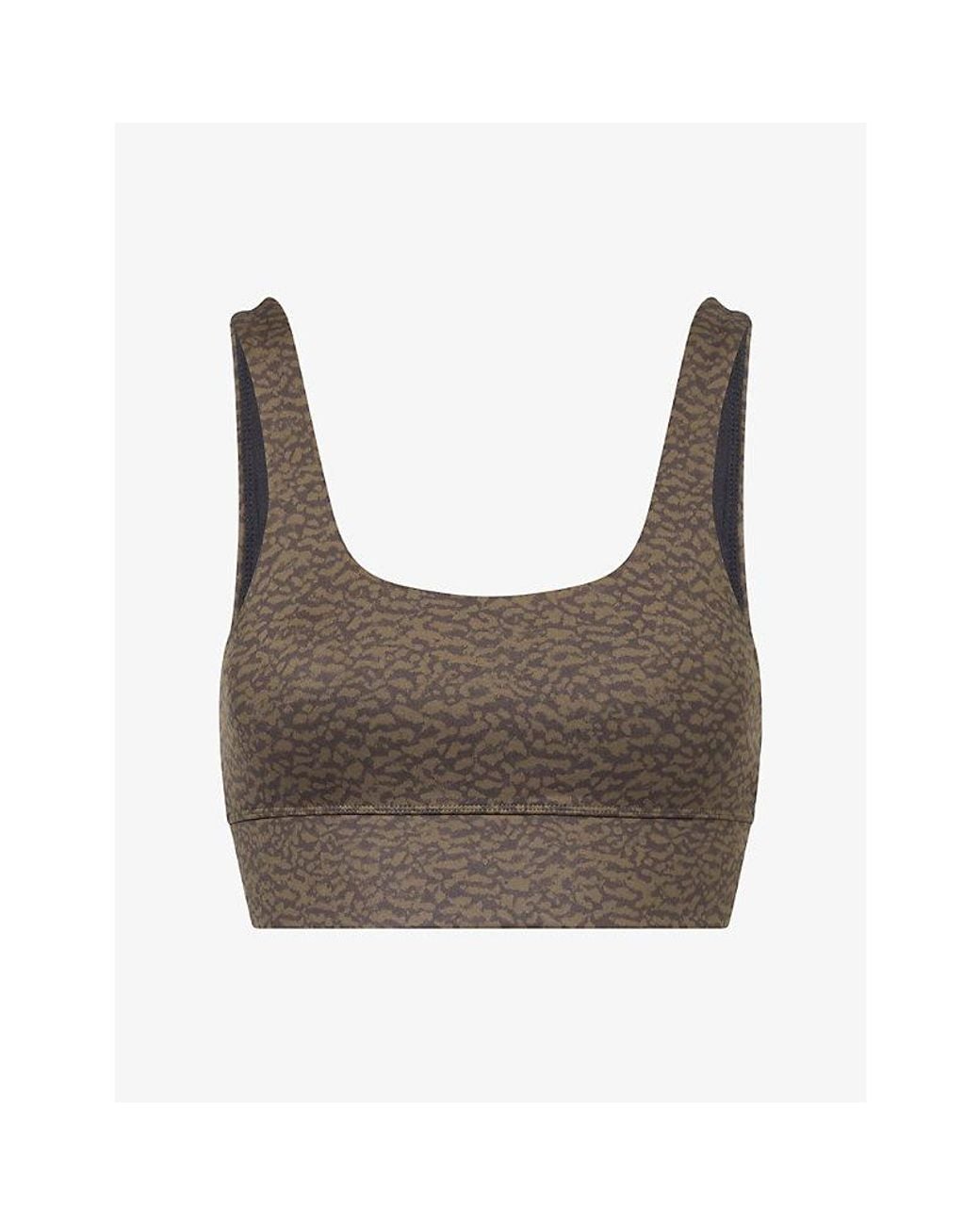 Varley Brown Freesoft Cori Sports Bra