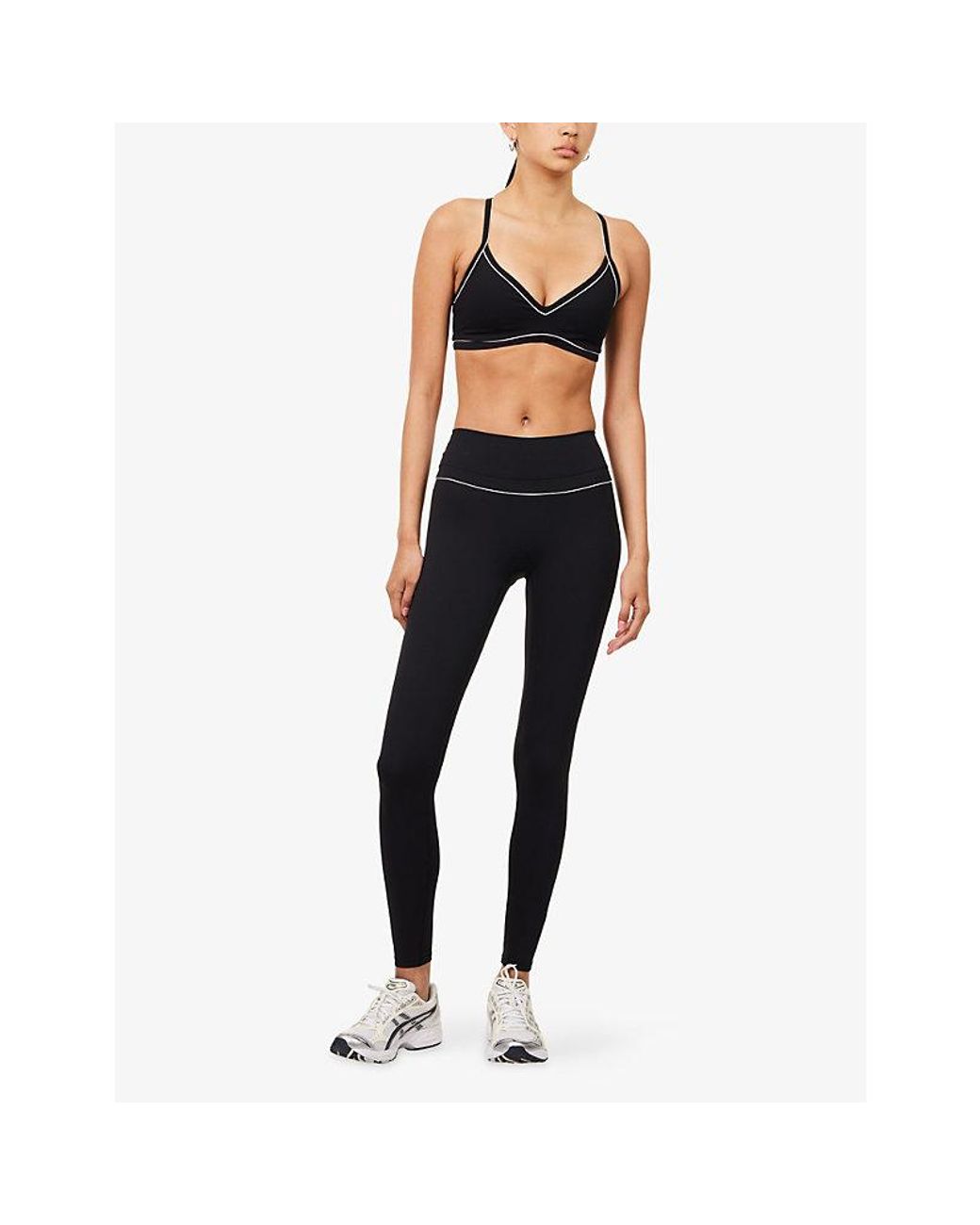 WE Are Tala Black Dayflex Contrast Sweetheart Leggings