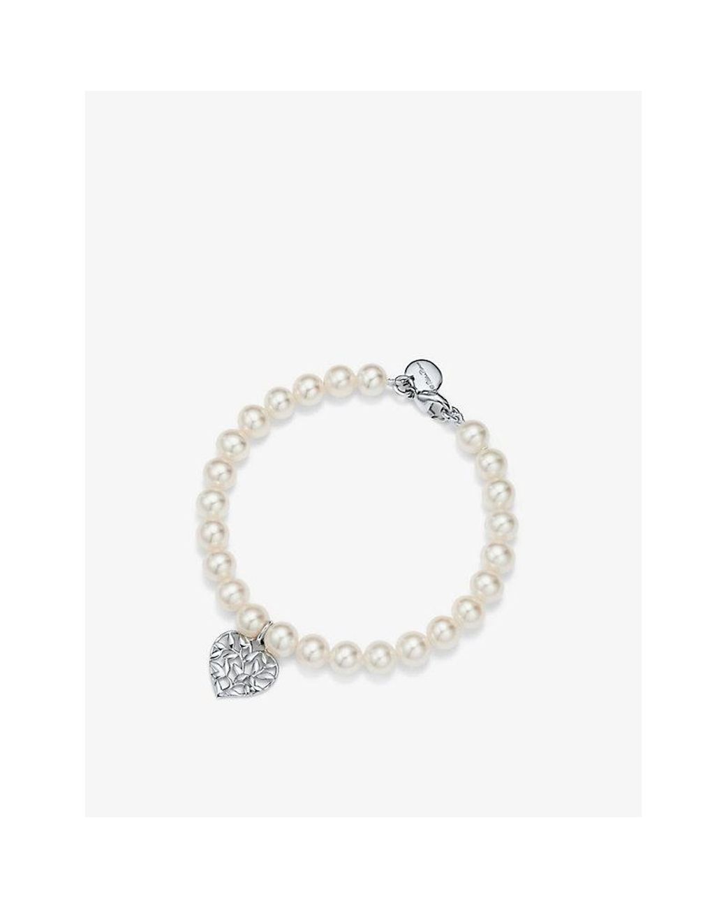 Tiffany & Co White Paloma Picasso&Reg; And Freshwater Pearl Bracelet