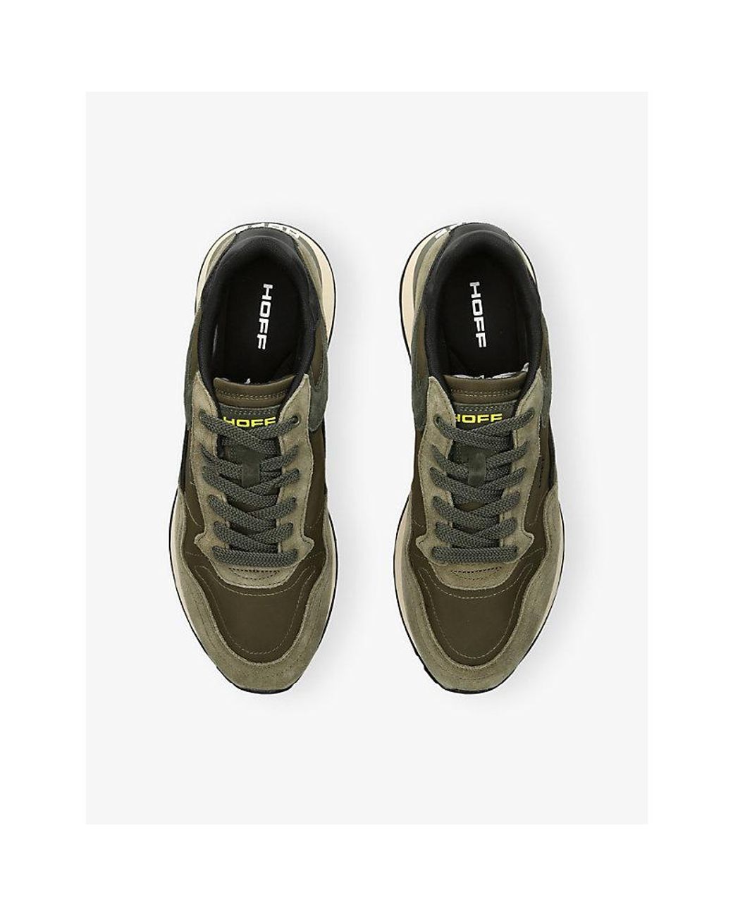 HOFF Green City Suede And Shell Trainers for men