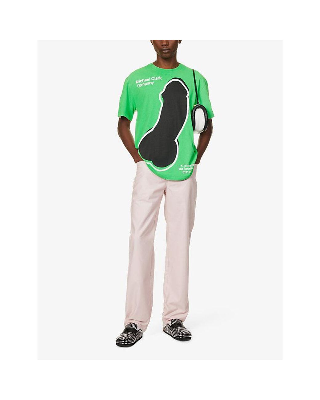 JW Anderson Michael Clark X Penis Cotton-jersey T-shirt in