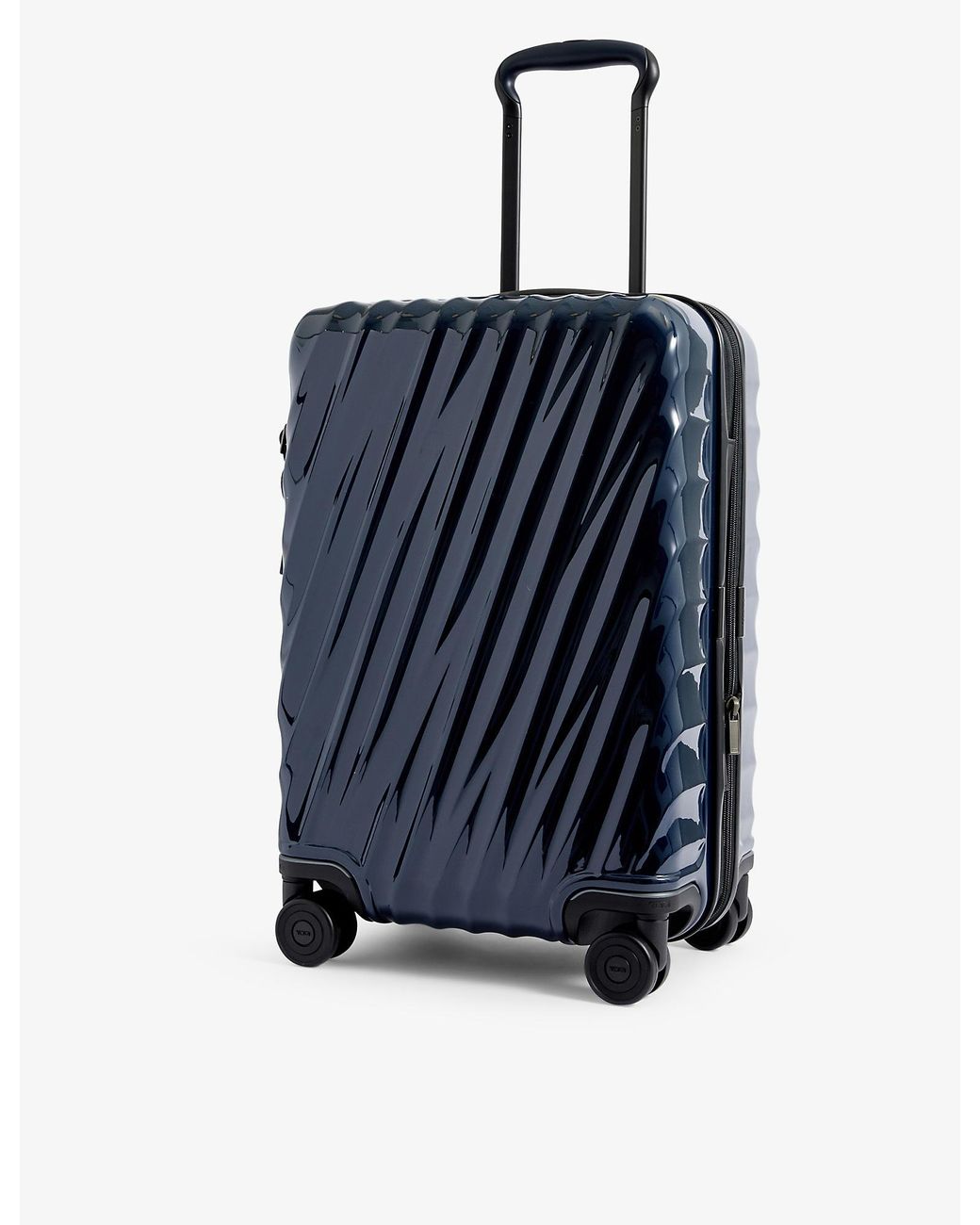 Tumi International Expandable Carryon Fourwheeled Suitcase in Blue Lyst