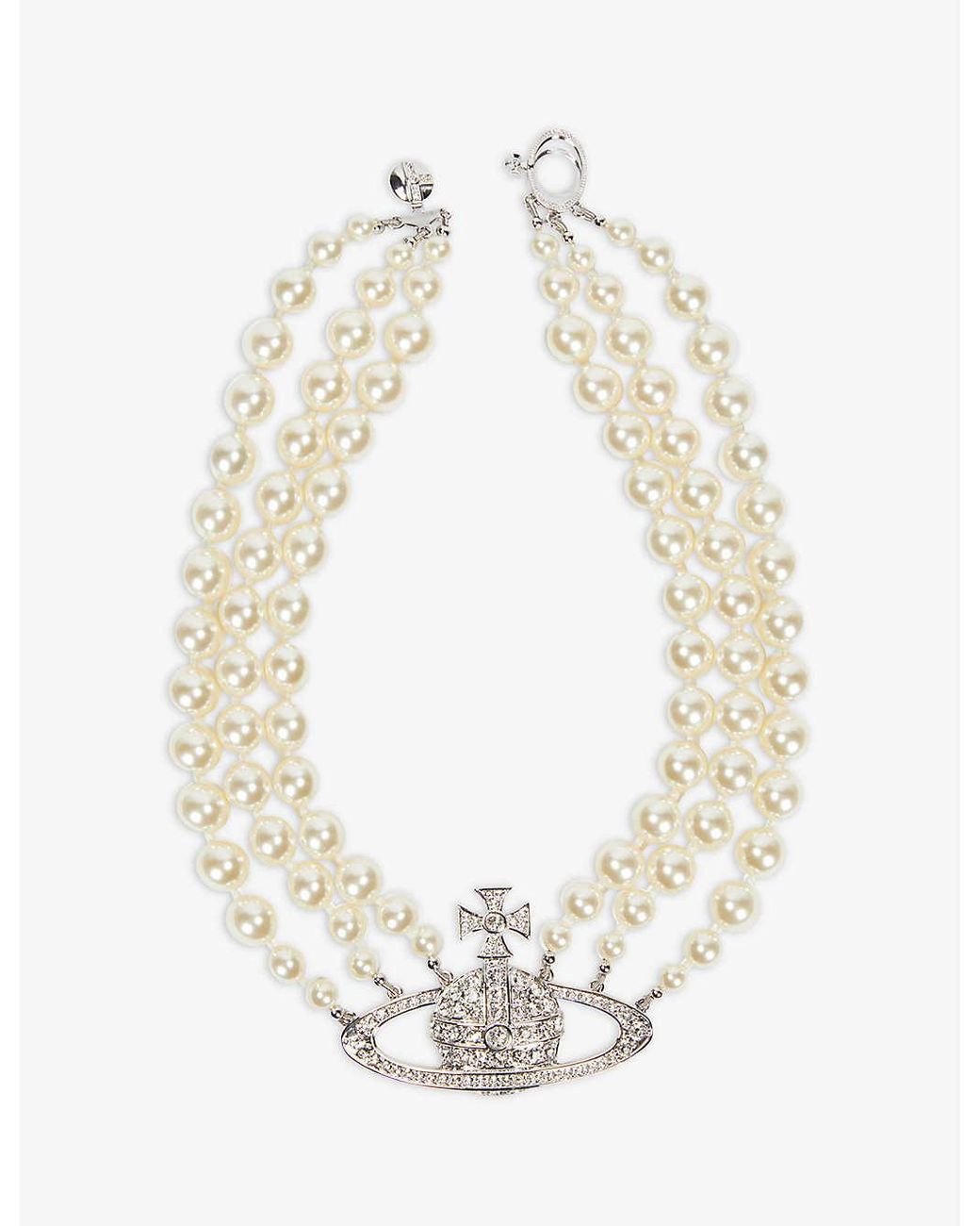 Vivienne Westwood Pearl Large Orb 