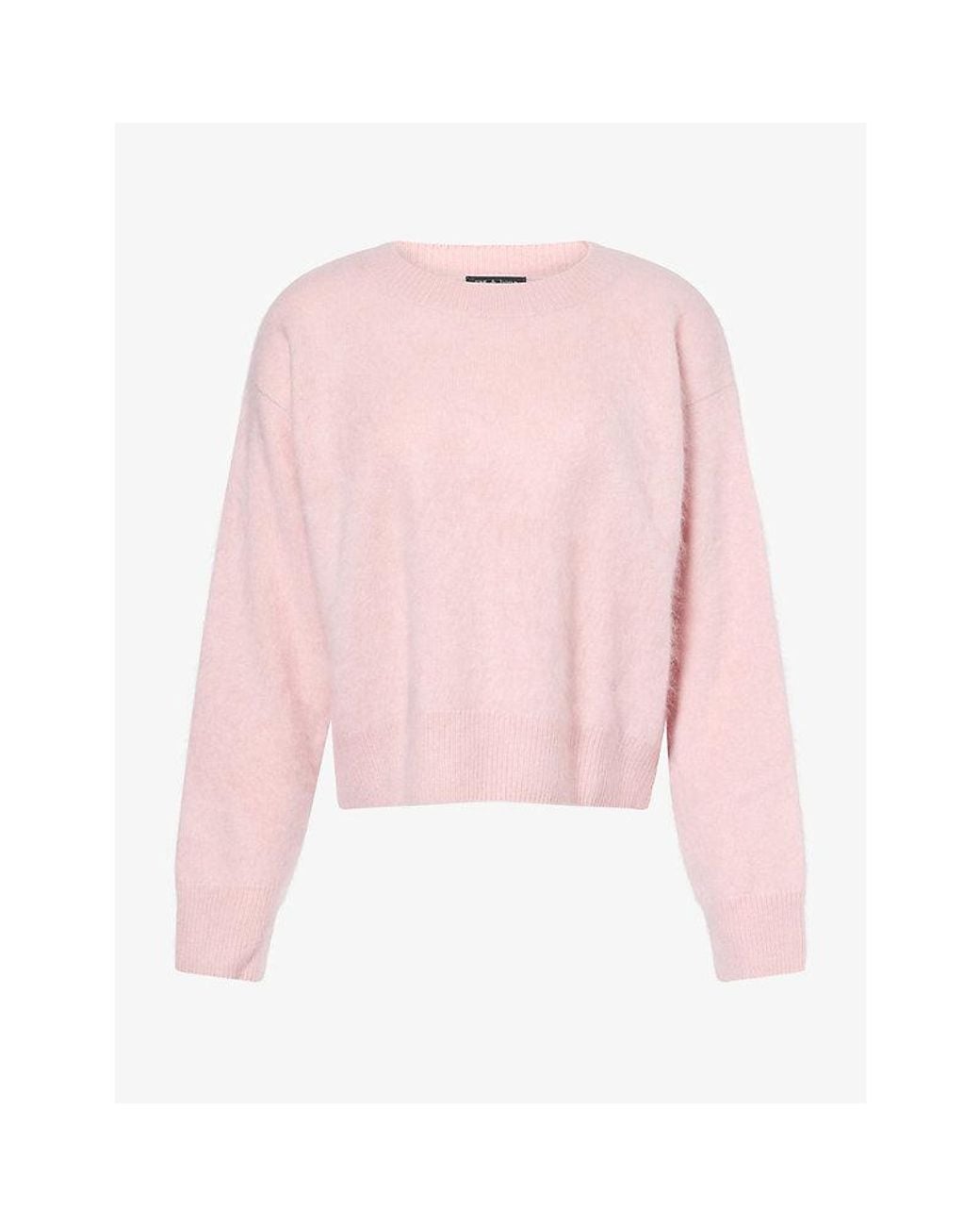 Rag & Bone Pink Jada Cashmere Jumper
