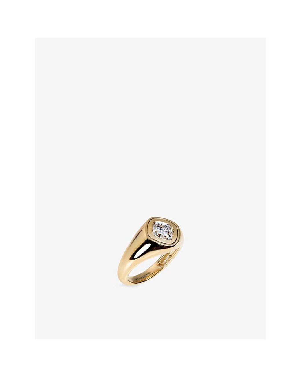 La Maison Du Couturier Metallic Skydiamond Cushion 18Ct And 1.07Ct Lab-Grown Diamond Ring