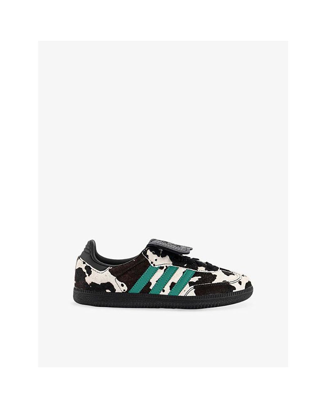 adidas gazelle silver green womens Adidas Samba OG Cow Print (W) main image 1