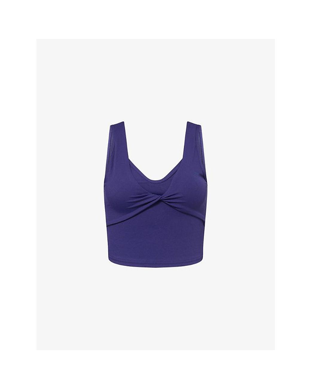 GYMSHARK Blue Gs Form Tank Top