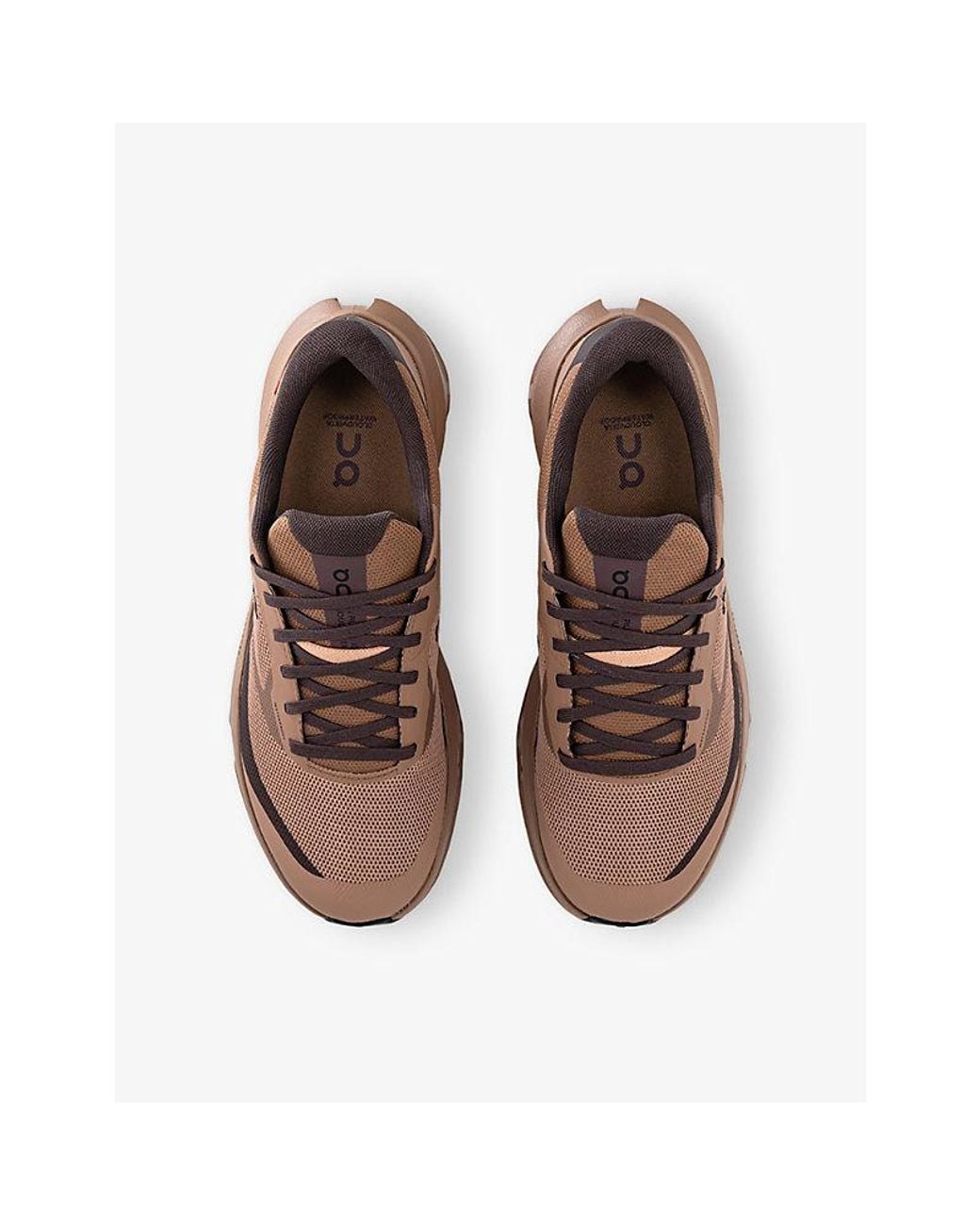On Shoes Brown Cloudvista 3 Mesh Trainers for men