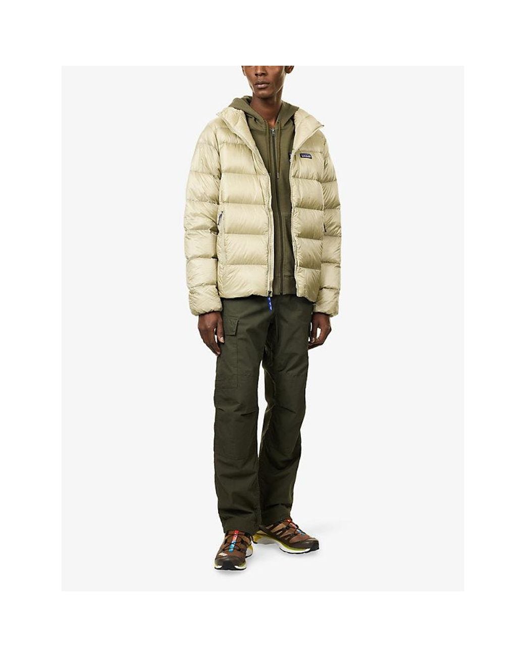 Patagonia Natural Fitz Roy Padded Down Jacket for men