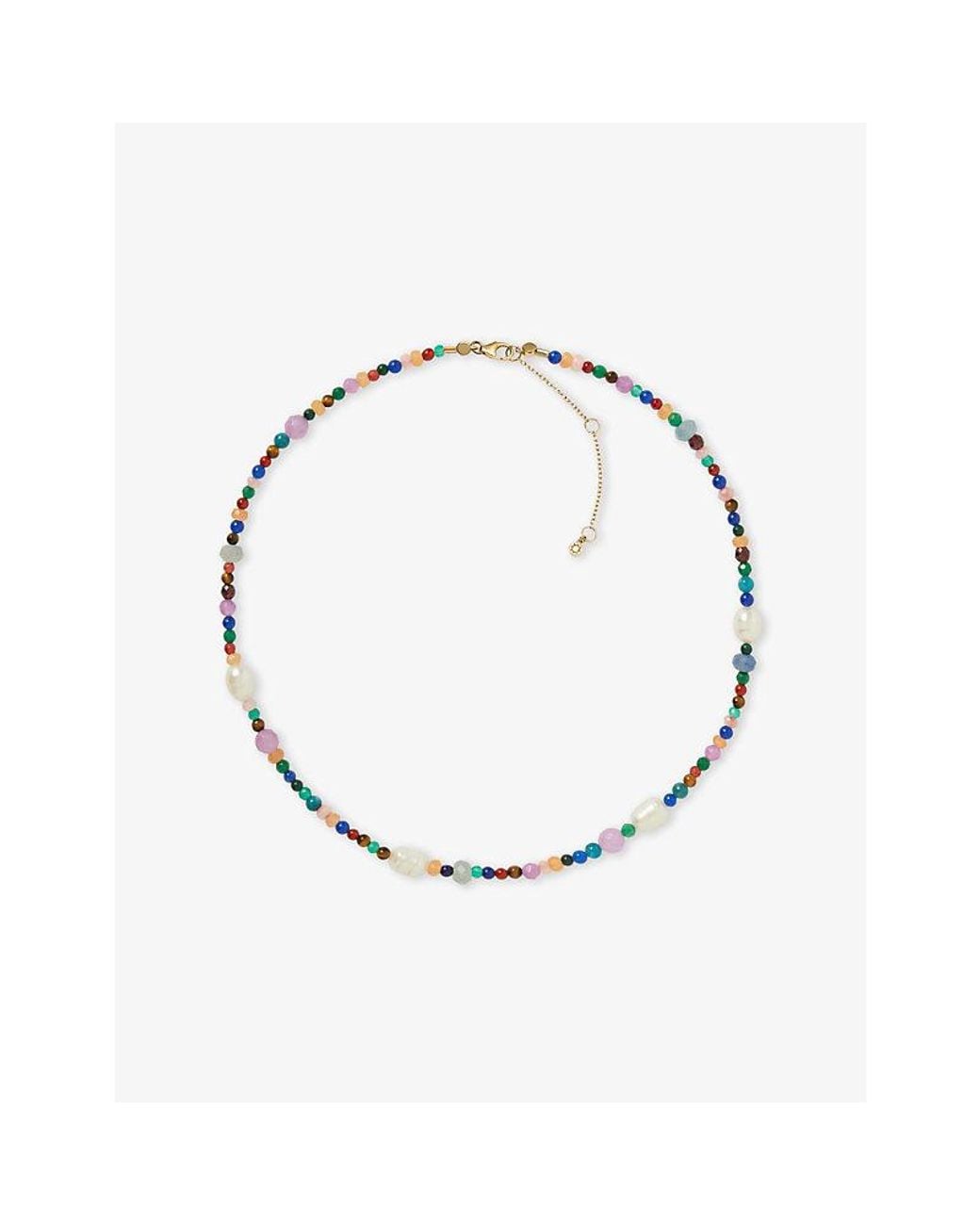 Astley Clarke Metallic Second Chance 18Ct And Gemstone Necklace