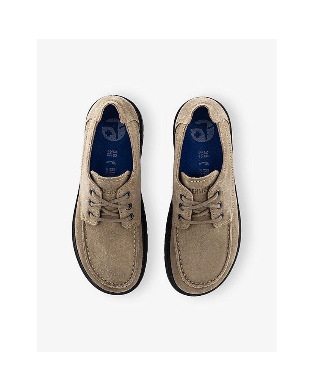 Birkenstock Brown Highwood Suede Moccasins