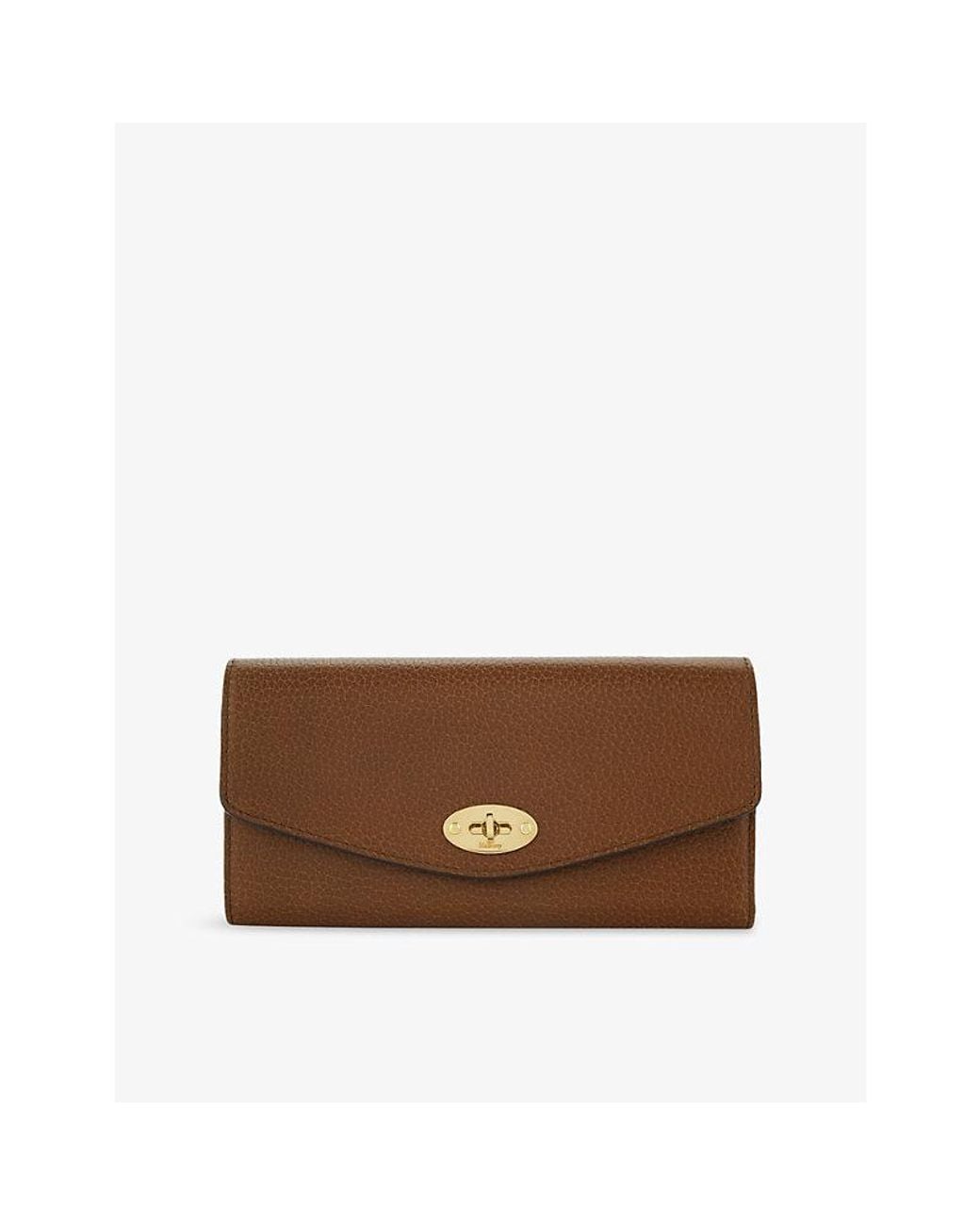 Mulberry Brown Darley Leather Wallet