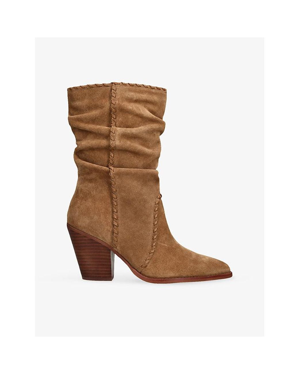 Dolce Vita Brown Julith Suede Ankle Boots