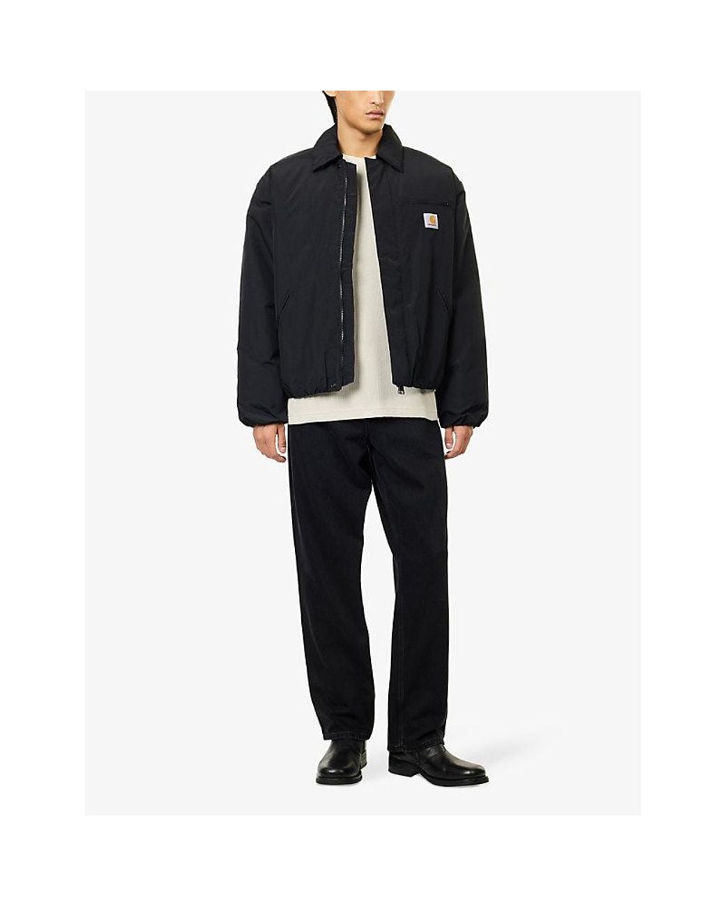 Carhartt Blue Stanwood Padded Puffer Jacket for men