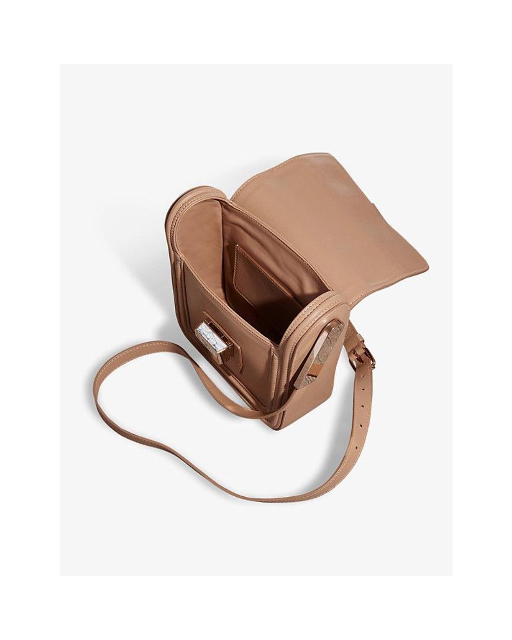 Bethania leather crossbody bag