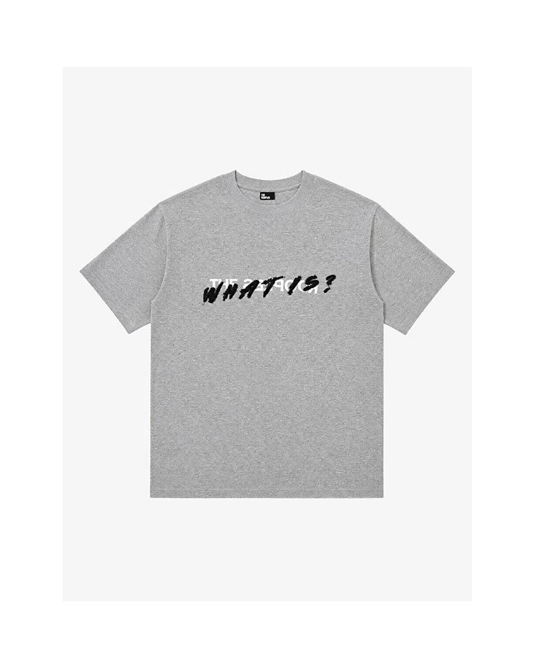 The Kooples Gray Logo-Print Short-Sleeve Cotton T-Shirt for men