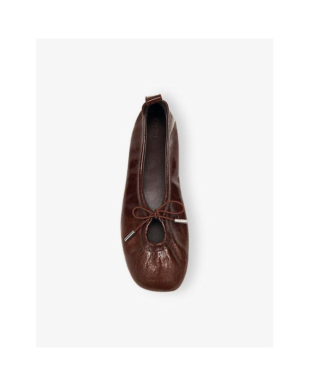 Alohas Brown Rosalind Leather Ballet Flats