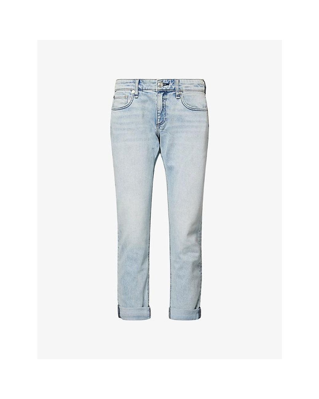 Rag & Bone Blue Dre Boyfriend Denim Jeans