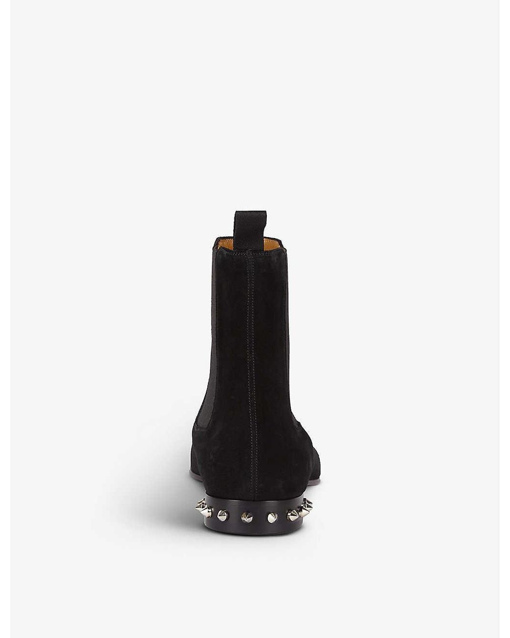 Christian Louboutin So Roadie Flat Crosta in Black for Men Lyst