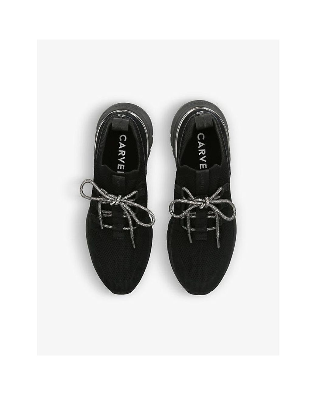 Contrast colour panel bubble sole trainers shop