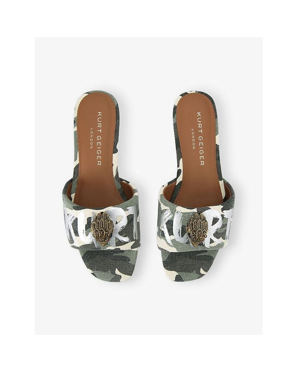 Kurt Geiger Multicolor Kensington Flat Sandals