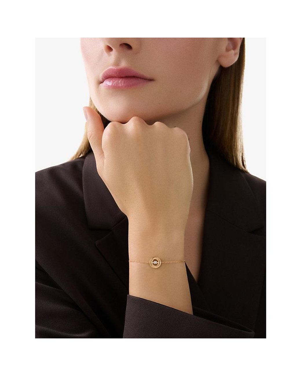 Piaget White Possession 18Ct Rose- And 0.5Ct Brilliant-Cut Diamond Bracelet