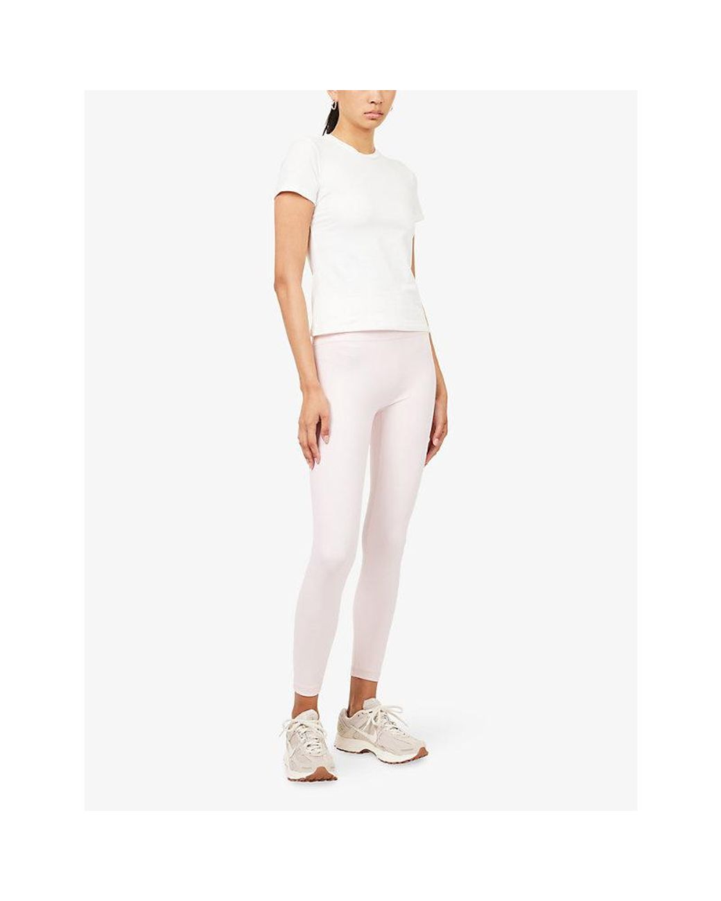 Sisterly Tribe White Cosy Soft Stretch-Cotton T-Shirt