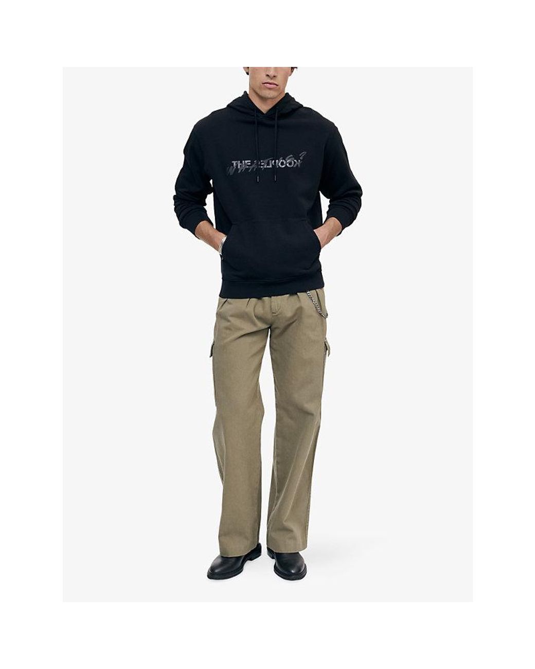 The Kooples Black Sweatshirt for men