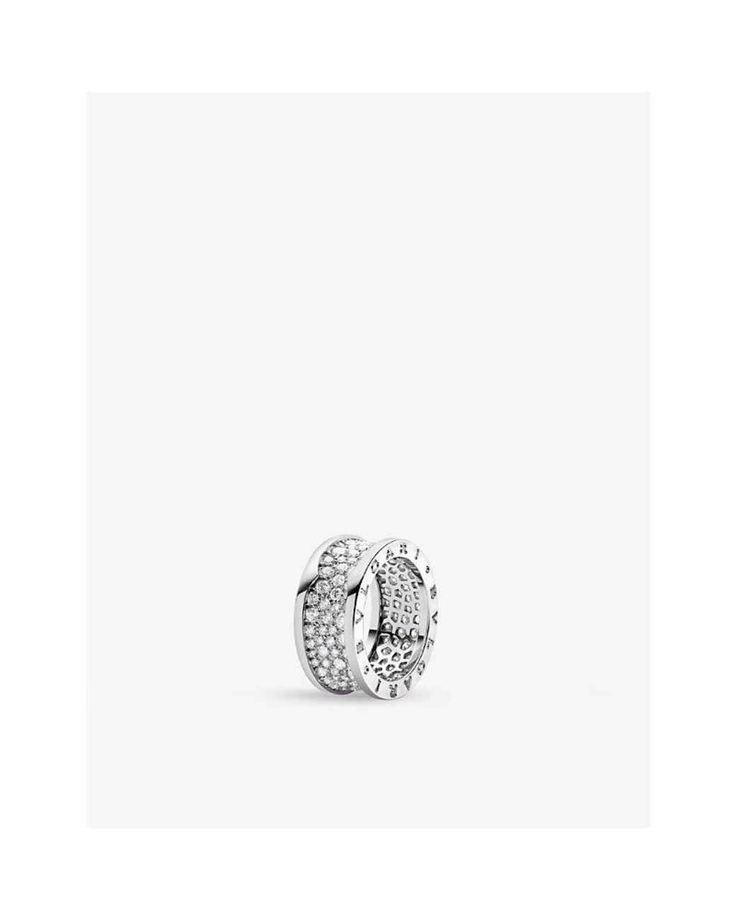 BVLGARI White B.Zero1 18Kt And Diamond Ring