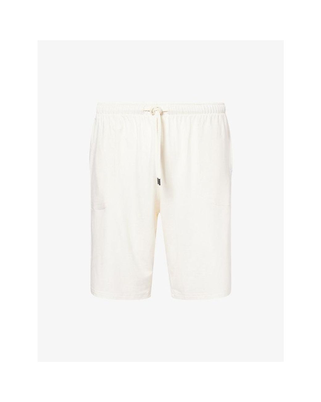Derek Rose White Basel 24 Modal-Jersey Shorts for men
