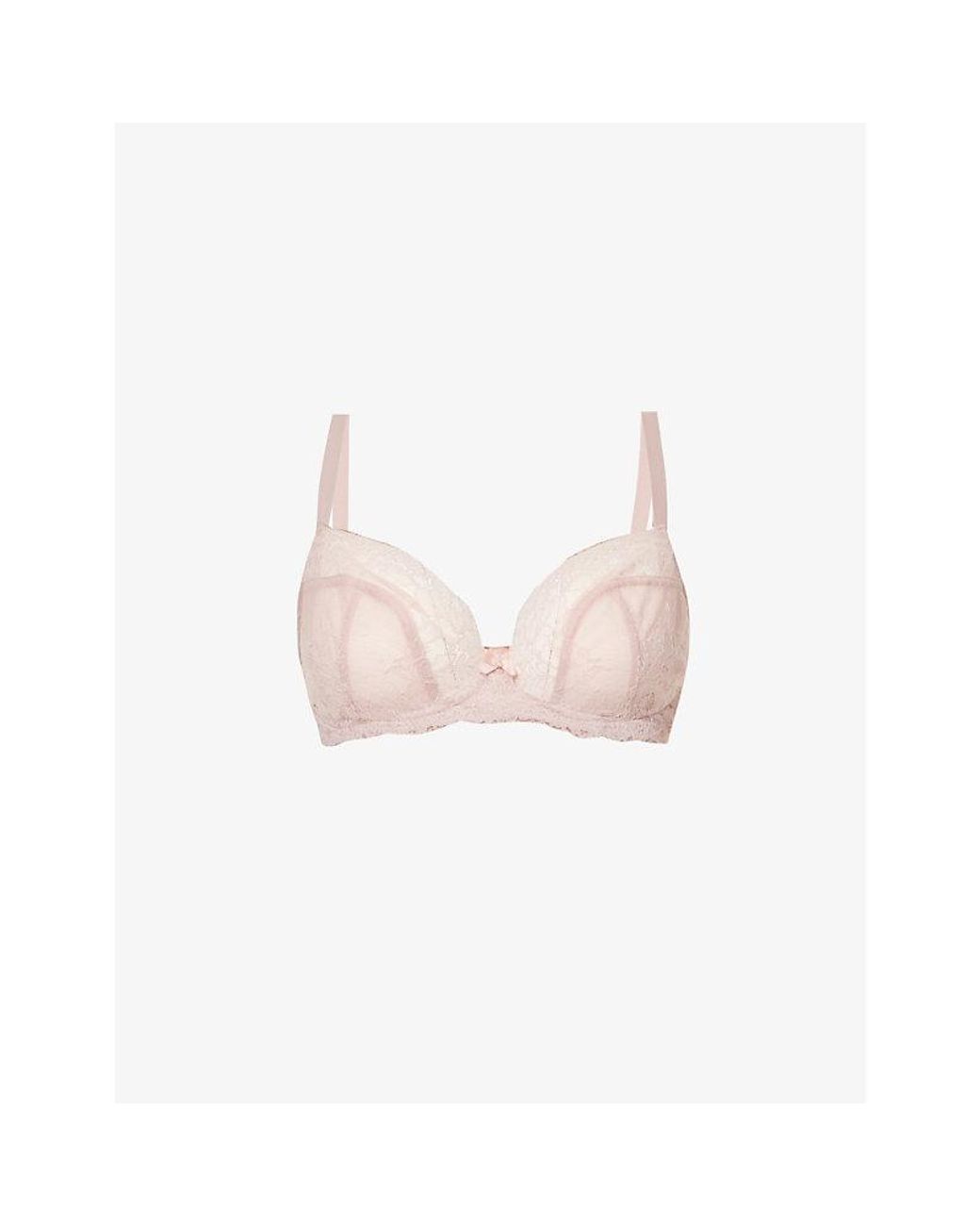 Panache Multicolor Ana Lace Plunge Bra
