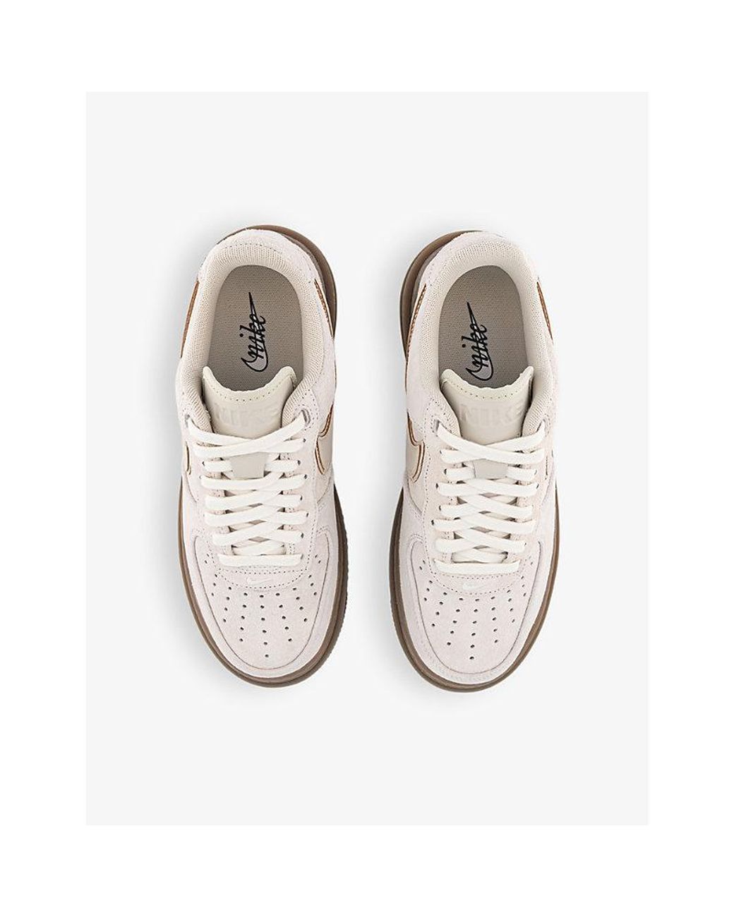 nike air force suede trainers