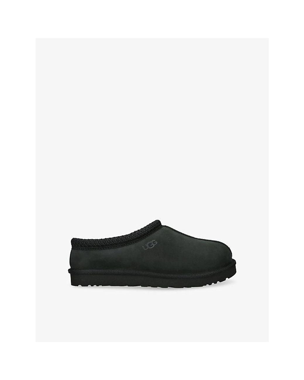 Ugg Black Tasman Ii Suede Slippers for men