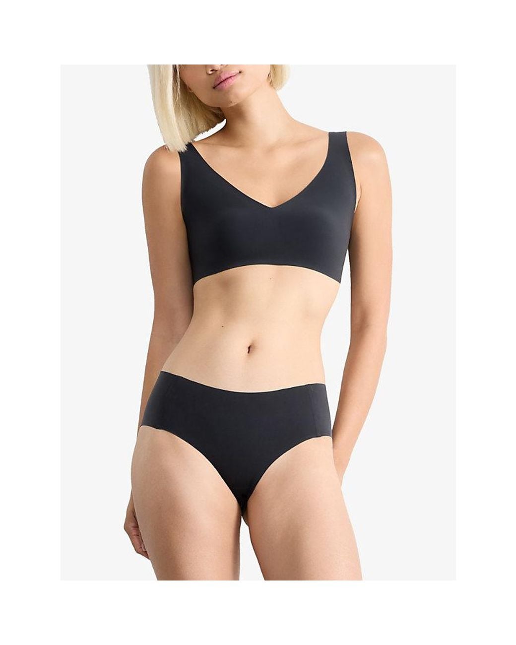 Sloggi Black Zero Feel 2.0 Stretch-Jersey Hipster Briefs