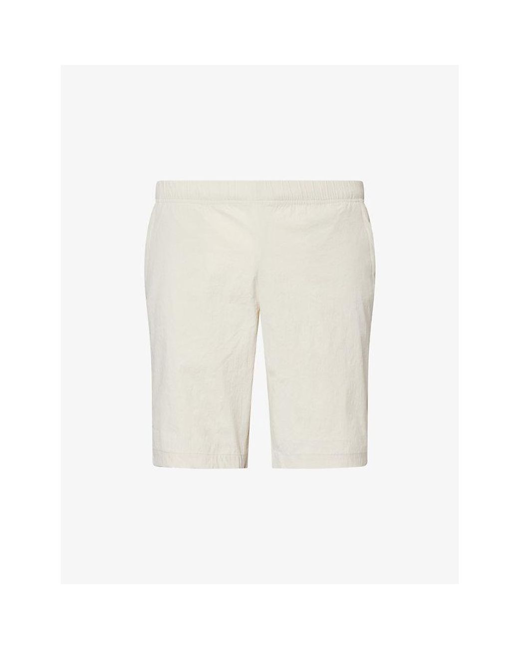 Manors White Ranger Elasticated-Waist Stretch-Woven Shorts for men