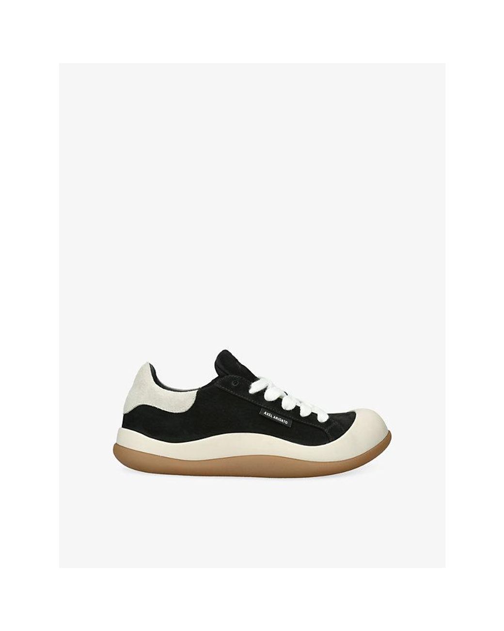 Axel Arigato Black Squish Suede Trainers for men