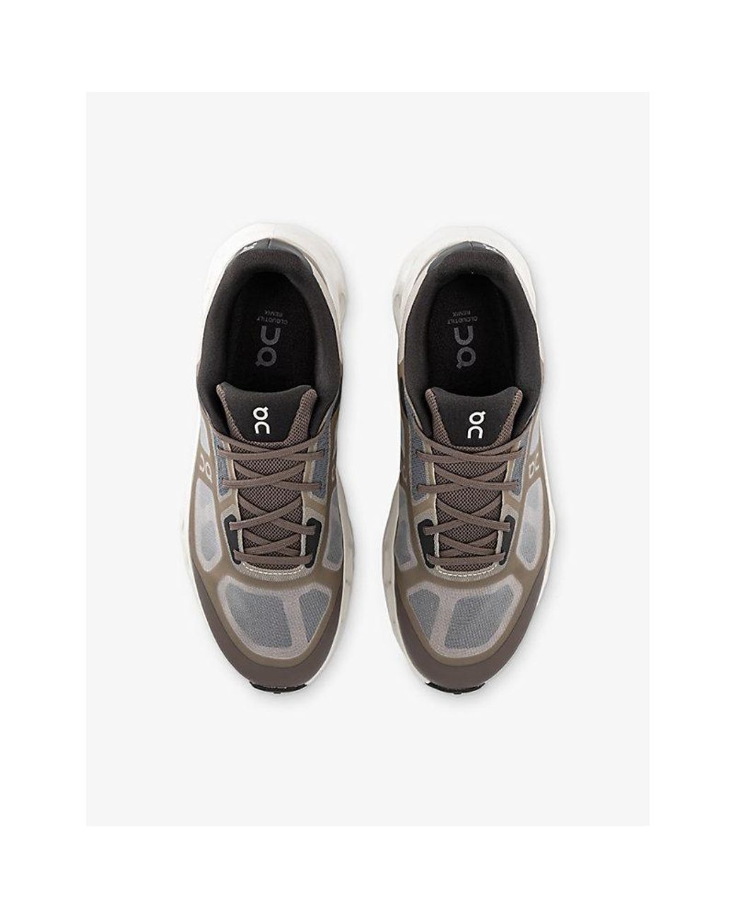 On Shoes White Cloudtilt Remix Leather And Mesh Trainers for men