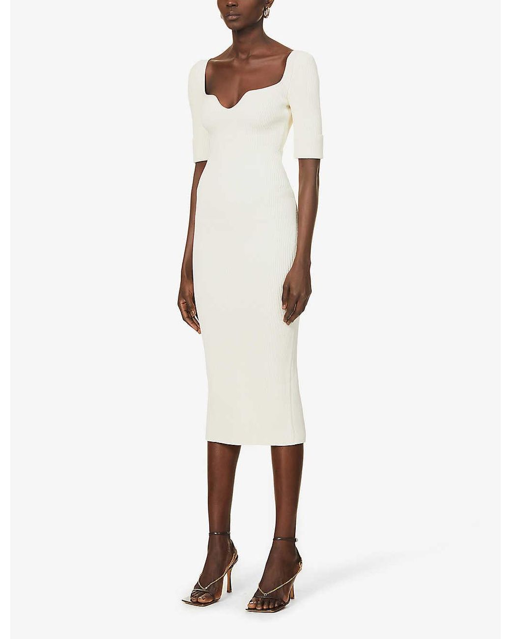 Khaite Synthetic Womens Ivory Leana 