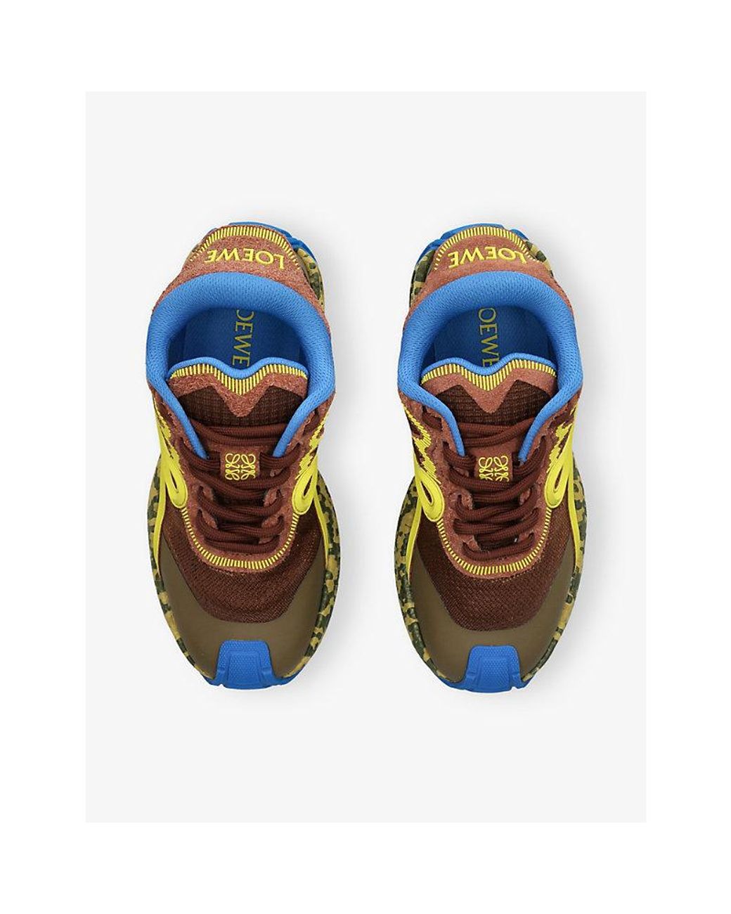 Loewe Yellow Pogo Mesh Trainers