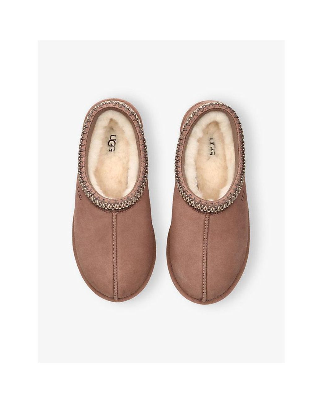 Ugg Brown Suede Tasman Ii Slippers