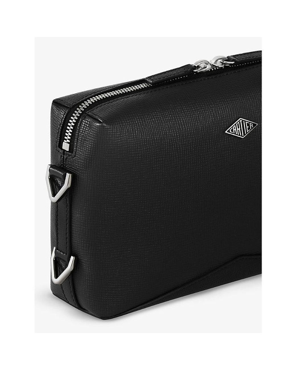cartier-Black-Losange-Leather-