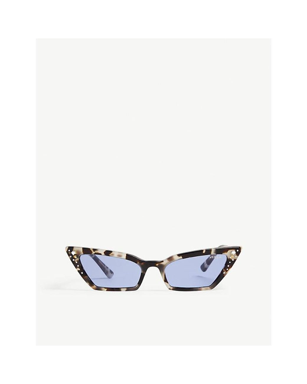 VOGUE Gigi Hadid Retro 50s Cats-eye Sunglasses in Blue