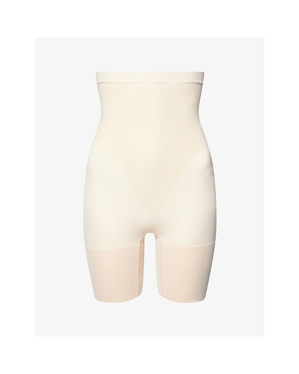 Spanx Natural Sculpt Gofigure High-Waist Mid-Thigh Shorts