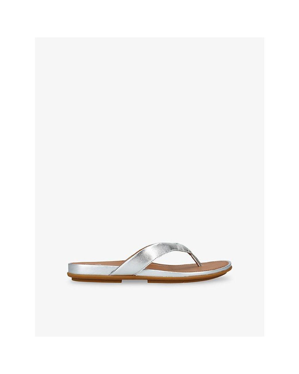 Fitflop White Gracie Leather Sandals
