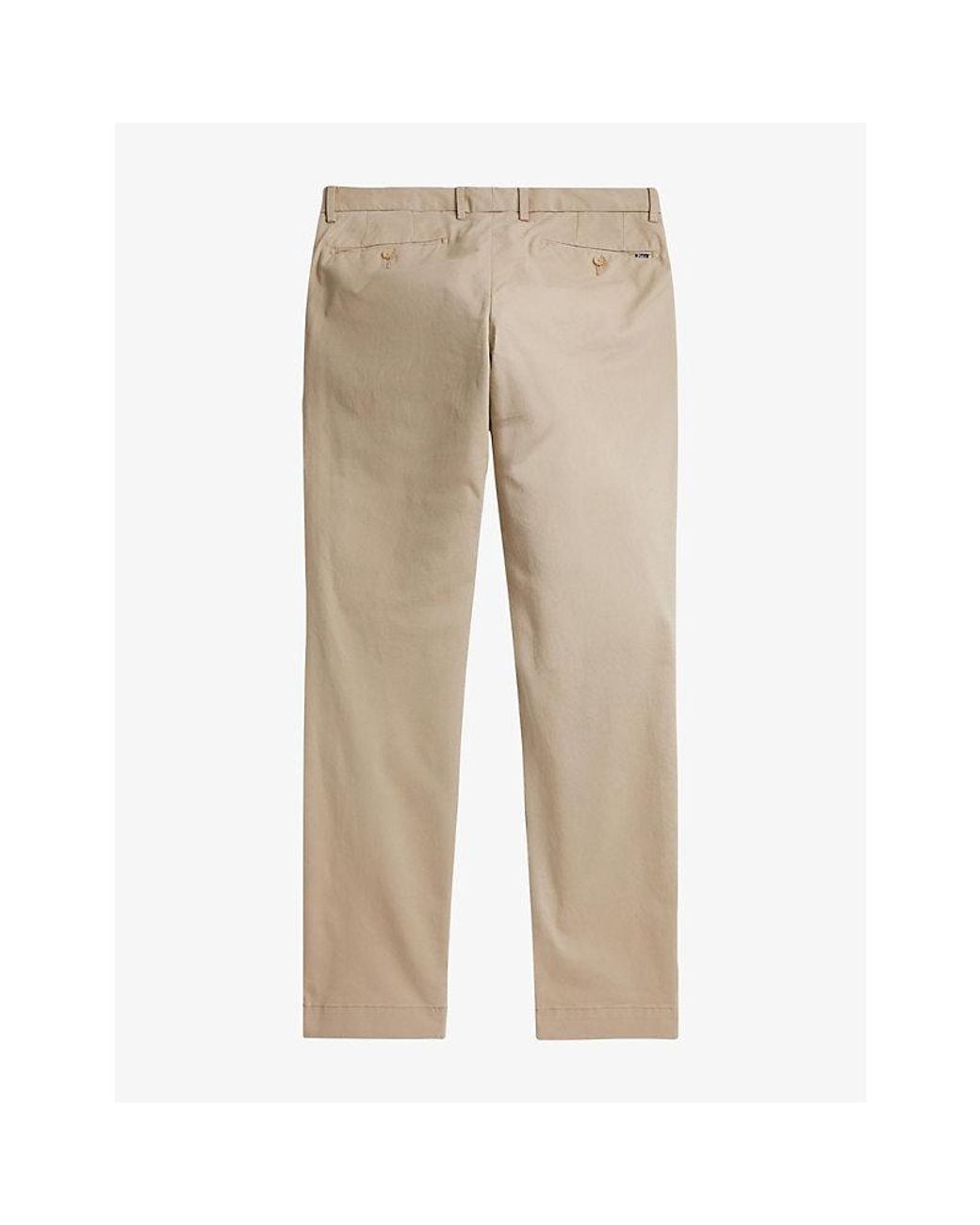 Polo Ralph Lauren Natural Greenwich Slim-Fit Stretch-Cotton Chino Trousers for men