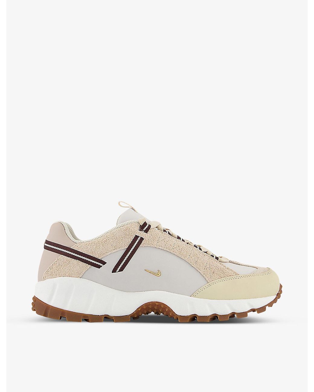 Nike X Jacquemus Air Humara Leather And Textile Lowtop Trainers in